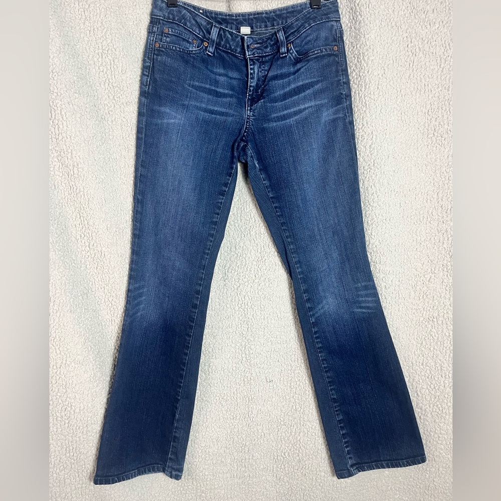Banana Republic Women's Boot Cut Jeans - Deep Blue